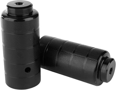 Fietspunten voor Stunts - Stalen Voetsteunen voor Mountainbike en BMX met Antislip 4.33 x 1.57 Inch, Duurzaam en Lichtgewicht, Ideaal voor Fietsaccessoires