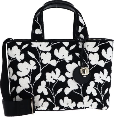 FURLA Handtas Schoudertas Alissa Tote Toni Nero Zwart Wit