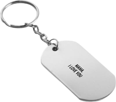 Akyol - mama i love you sleutelhanger - Mama - de liefste moeder - moederdag cadeautjes - moederdag - cadeau - verjaardagscadeau - verjaardag - kado - geschenk - gift - moeder artikelen - 54 x 29mm