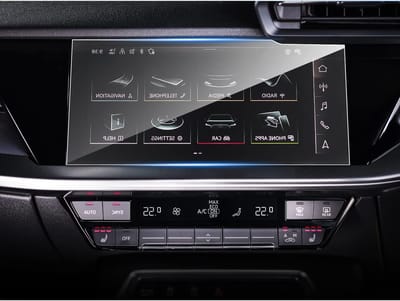 Compatibele Navigatiescherm Bescherming voor Audi A3 8Y (2021-2024) - 10.1 Inch GPS, Krasbestendig, Antivingerafdruk, Tempered Glass Beschermfolie
