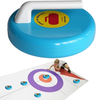 Shuffleboard Pucks - Spelonderdelen - Spelplezier Thuis - Duurzaam ABS Materiaal - 11 cm - Hemelsblauw