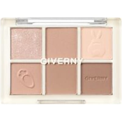 GIVERNY - Soft Eye Palette - 3 Types #01 Lazy Coral