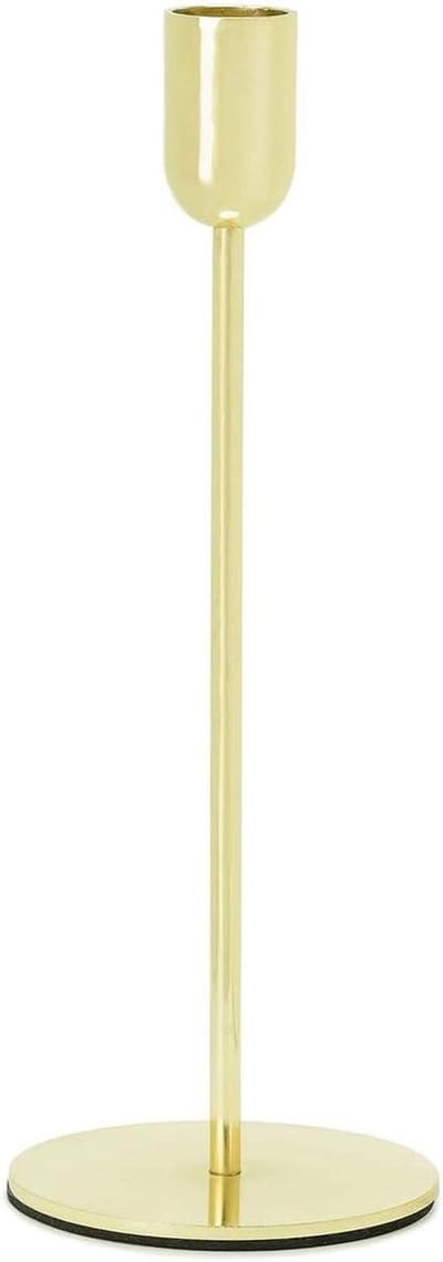 Partydeco - kandelaar - Kaarsenhouder Goud - 22 cm