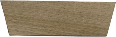 FLE - Meubelpoot vierkant 16 bij 4,5 cm en hoogte 5 cm van massief hout