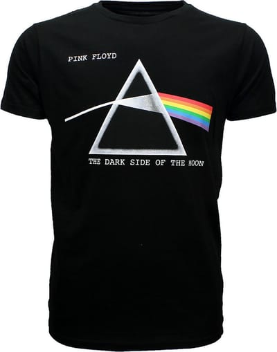 Pink Floyd Dark Side Of The Moon Band T-Shirt - Officiële Merchandise - S