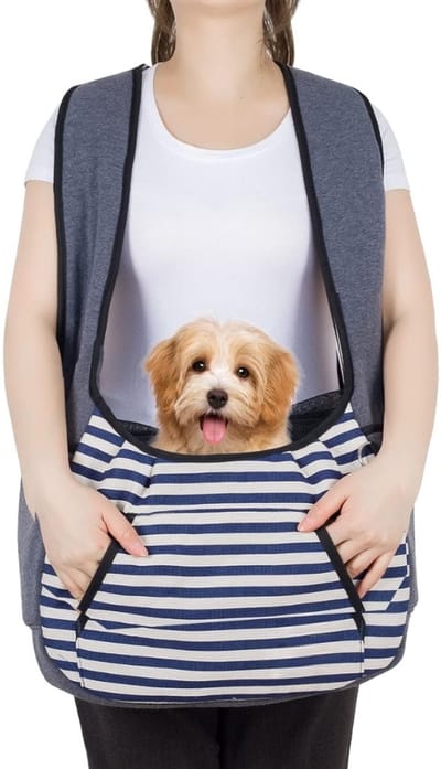 Famanu – Verstelbare Draagzak voor Huisdieren – Reistas met Onderpad, Geschikt voor Kleine Honden, Katten en Puppy’s