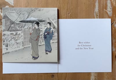 Fitzwilliam Museum Christmas cards Kerst ~ Kerstkaarten Sneeuwlandschap