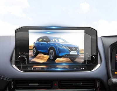 Premium Navigatiefilm voor Nissan Qashqai J12, 9 Inch PET Schermbeschermer, Krasbestendige Bescherming voor Auto's, Ideaal voor Nissan Connect 2021-2023
