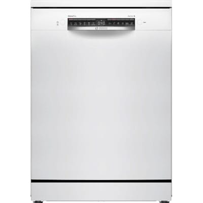 Bosch SMS4EVW08E - Serie 4 - Vaatwasser - Vrijstaande vaatwasser - 60 cm - Wit - Energielabel B - Home Connect - Efficient Dry: verbeterde droogprestaties door de automatisch geopende deur