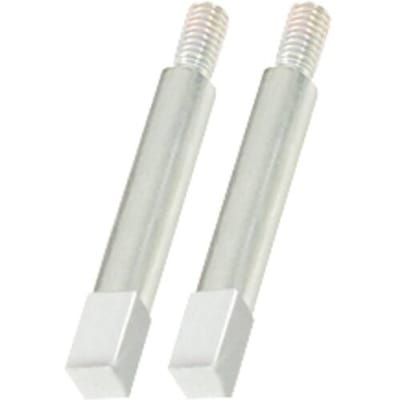 KS Tools 450.0186 Vierkante adapter, 8 mm, verpakking van 2 stuks, verchroomd
