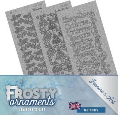 Stickerset - Jeanine's Art - Frosty Ornaments - ENG