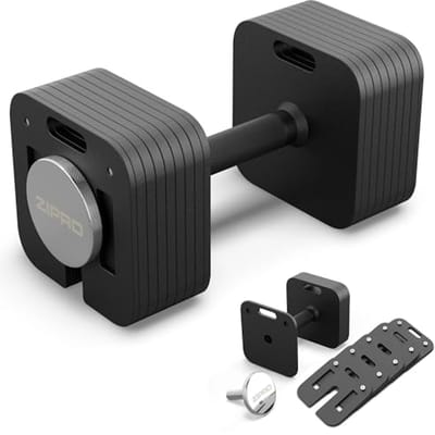 Verstelbare Halters Vierkant 16-24kg - Krachttraining Thuis