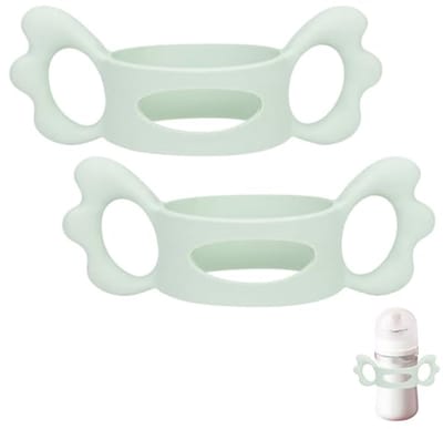 Ergonomische Babyflesgreep - Brede Hals Flessengreep voor Kinderen - Set van 2