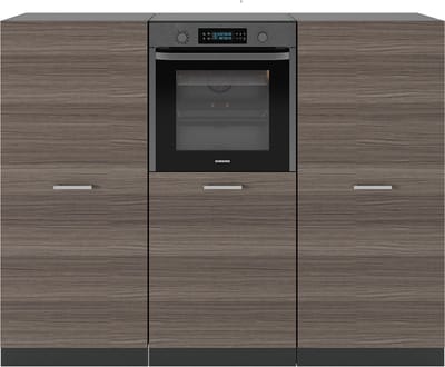 Vicco R-Line Keukenblok – 180 cm zonder werkblad Edel grijs/antraciet