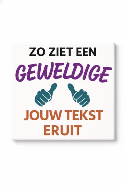 Tegel met Uniek Design | Ontwerp Jouw Eigen Tegel | Handgemaakt Cadeau voor Elk Interieur | Gepersonaliseerd op Aanvraag | Enkel of Grote Bestelling