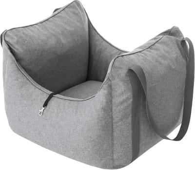 Comfortabele Honden Autostoel en Transportbox voor Kleine Honden - 55 x 60 cm