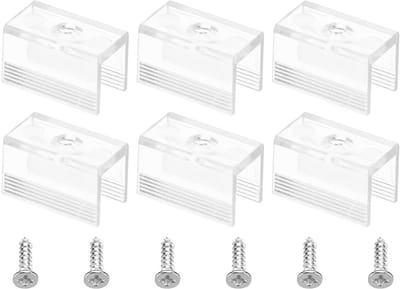 Dailygoods - Touw Licht Montage Clips - Bevestigingsklemmen - Transparant - LED-strip Licht Clips - Montage Accessoires voor Neon Kabels - Geschikt vo