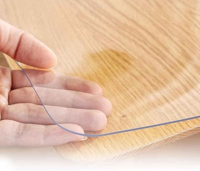 Tafelkleed Beschermer - Vinyl Hoes - Tafel Beschermen - 2mm Dik - 90x190cm - Transparant