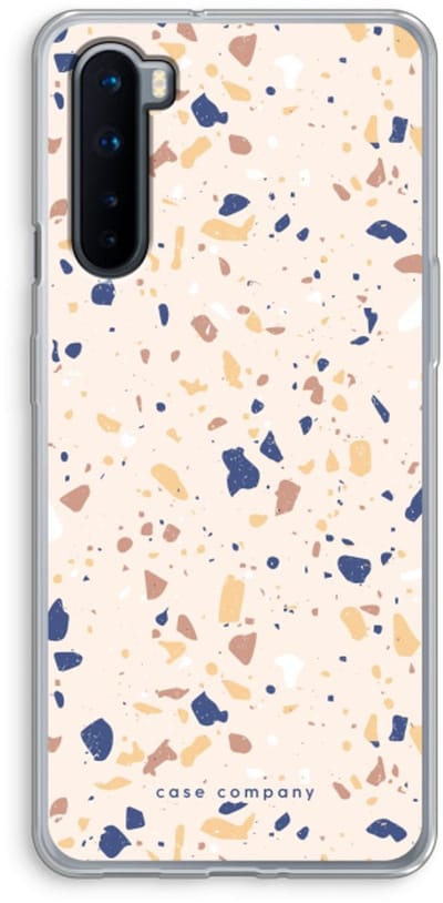 Case Company® - Hoesje geschikt voor OnePlus Nord hoesje - Terrazzo N°23 - Soft Cover Telefoonhoesje - Bescherming aan alle Kanten en Schermrand
