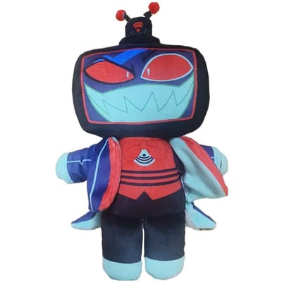 Hazbin Hotel Pluche Speelgoed Grappige Anime-gerelateerde Merchandise Fan Hobby Verzamelingen Prachtig Bureau Decoratie Item Cadeau Voor Vriend Premium Kwaliteit blue