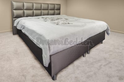 Boxspring 140x200 Valencia Incl. Pocketvering 7-zones matras ca. 25cm Dik