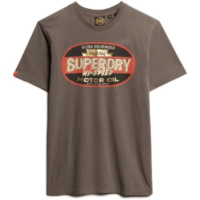 Superdry - Gasoline Graphic Relaxed T-shirt - Heren - T-shirts