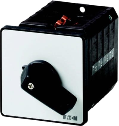 Eaton Omschakelaar, T5B, 63 A, Inbouw, 4 bouweenheid(en), Contacten: 8, 60 °, vergrendelend, met 0-stand, Net-0-Noodstroom, Designnummer 8902, 207430