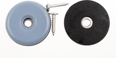 Verlofix Meubelglijder Schroef Diam.22mm Kunstst. Grijs 8stuks