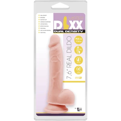 Dream Toys - Dual Density buigbare dildo 19 cm Mr Dixx
