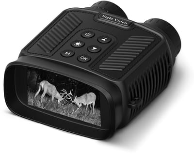 4K Nachtzicht Verrekijker - High Definition Infrarood Digitale Telescoop voor Kamperen, Vogelspotten en Jagen