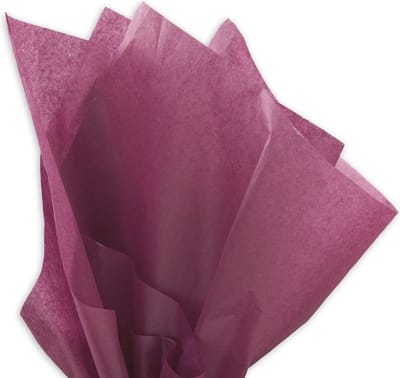 Zijdepapier Paars/Rood - 50 x 75 cm - 17 gr - 240 vel Vloeipapier Plum