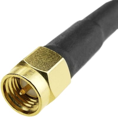 4G 5G Antenne - Mobiele Internet Antenne - Signaal Verbeteren - Zelfklevende T-Bar - 3 meter kabel - Zwart