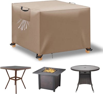Waterdichte beschermhoes voor tuintafel - UV-bescherming en Oxford-stof - 242 x 162 x 100 cm