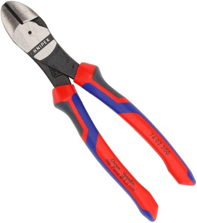 Knipex 74 02 200 Kracht-Zijsnijtang Gepolijst Comfort 200mm