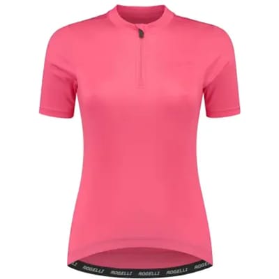 Rogelli Core Dames Fietsshirt - Korte Mouw - Roze