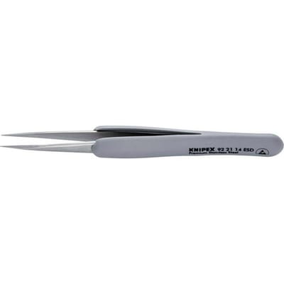 Knipex 92 21 14 ESD Precisiepincet ESD Spits 130 mm