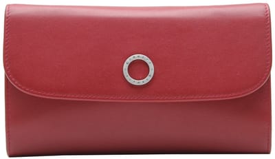 Esquire portemonnee Athena Lady Flap Wallet Red donkerrood