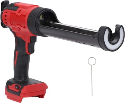 Kitspuit - Kitpistool - Klus Klaren - Automatische Terugloop - 6 Snelheden - Zwart