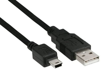 Allecto - USB Kabel - Vervangende Mini USB - 1 Meter - Voor Camcorders - Compatibel met Sony DCR-TRV510E - Hoogwaardige kwaliteit - Geschikt voor d...