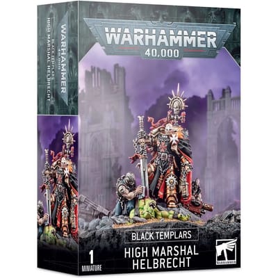Figurine Games Workshop Warhammer 40k - Black Templars Grand Sénéchal Helbrecht