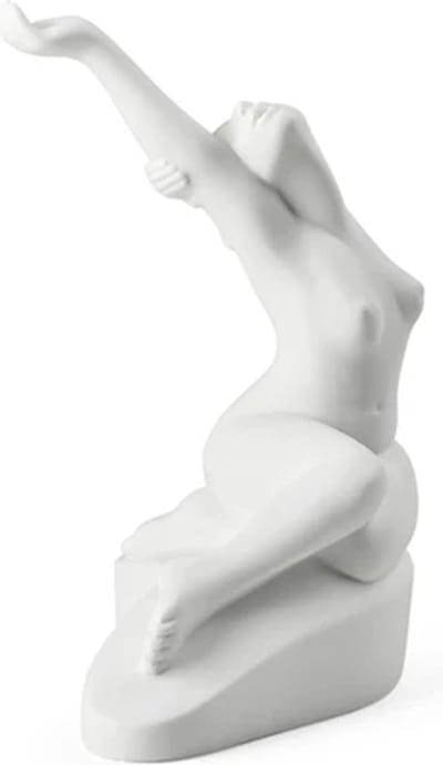 Kähler Moments of Being beeld H22.5cm Heavenly porselein wit