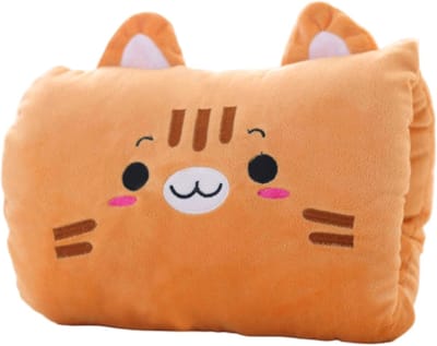 Hand Warmer Kussen, Kids Cartoon Tiger Hand Warmer Pouch Niet Elektrische Dutje Kussen Travel Essentials