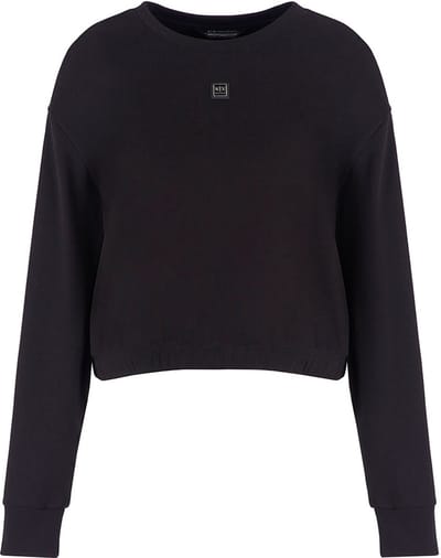 Armani Exchange Xw000086a_f10172u Sweatshirt Zwart XS Vrouw