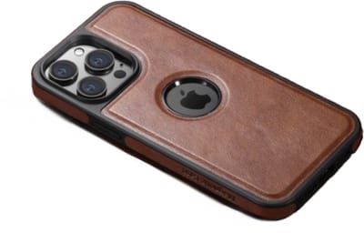 Luxe PU Leren Hoesje – Geschikt voor iPhone 15 Pro Max – Magneet & Draadloos Opladen