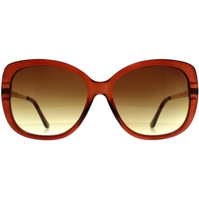 Calvin Klein CK22548S 210 transparant bruin zonnebril met kleurverloop