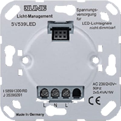 Jung Basiselement Universele Voeding 0.01A | SV539LED - E23SD