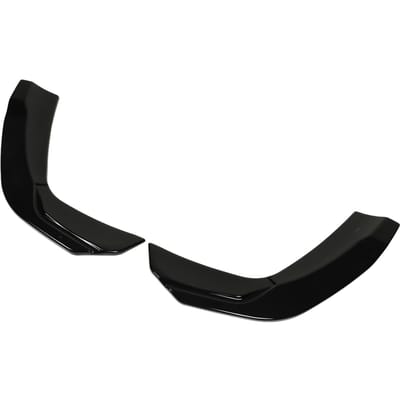 2 Pièces Séparateur de Pare-chocs Arrière Diffuseur Gauche et Droit pour Benz Classe A W177 A35 AMG-Line Berline 2019 à 2023 black