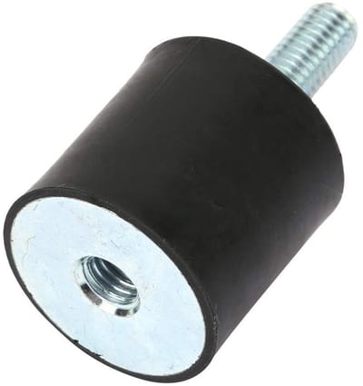 Set van 4 M8 Rubber Houders, Schokdempers en Cilindrische Steunen voor Antivibratie Rubberisolatoren met Schokabsorberpennen en Versterkte Stabiliteit