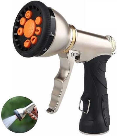 Metalen-Spuitpistool-Tuinslang-9-Standen-Hogedruk-Waterpistool-Tuinsproeier-Autowassen-Huisdieren