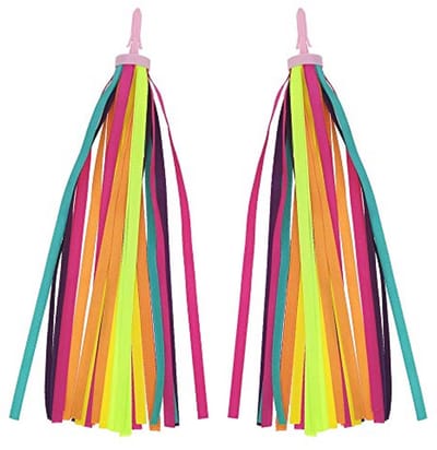 Kleurige Fietsstuur Streamers voor Kinderfietsen - Set van 2 - Fietsaccessoires voor Meisjes en Jongens
